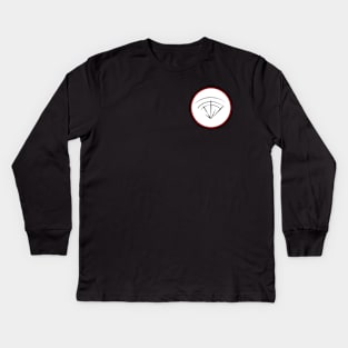 Were Alive: Ink's protection Symbol (Chest Pocket Placement) Kids Long Sleeve T-Shirt